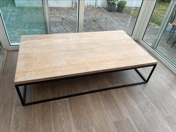 Eik salontafel te koop (165 cm x 95 cm) beschikbaar voor biedingen