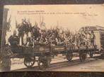 postkaart ABL grote oorlog trein Paris 1914 1915 front, Marine, Verzenden