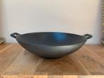 gietijzeren wok, Ophalen, Wok