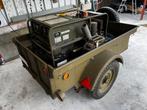Bieden: Leger aanhangwagen & stroom-groep (generator), Ophalen, Gebruikt