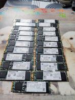 lot van 22 stuks ssd  m2   vanag 128 giga tot 180 giga goede, Computers en Software, Harde schijven, Intern, Gebruikt, ALLERLEI