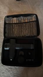 Pistolet de massage – Plusieurs embouts, Enlèvement ou Envoi, Comme neuf