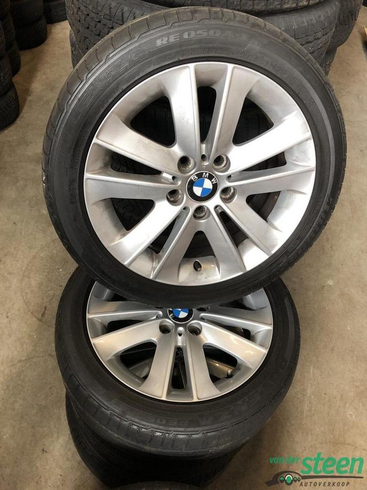 BMW Velgen Steek 5 x 120 ET47 NG 72,5 Mm Bridgestone Potenza, Auto-onderdelen, Banden en Velgen, Banden en Velgen, Zomerbanden