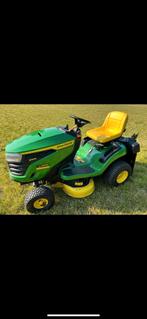 Tracteur tondeuse John Deere X147r, Ophalen of Verzenden, Opvangbak, 90 tot 120 cm