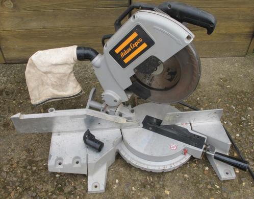 Scie a onglet Atlas Copco MS 3C, Doe-het-zelf en Bouw, Gereedschap | Zaagmachines, Gebruikt, Afkortzaag, 1200 watt of meer, 70 mm of meer