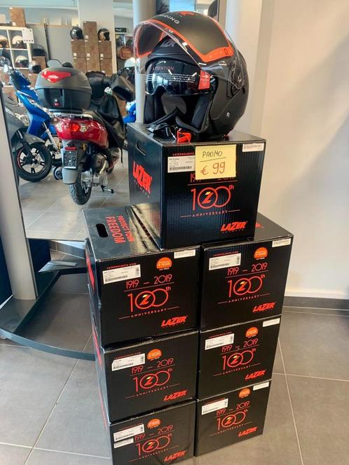 Nieuwe helmen Lazer XS, S, M, L, Motos, Vêtements | Casques de moto, Casque jet, L, Lazer, Neuf, avec ticket, Enlèvement