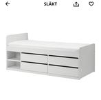 Ikea 90x200 bed met laden, Ophalen, 85 tot 100 cm, Gebruikt, Lattenbodem