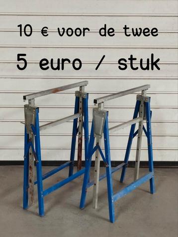 2 schragen - 10 euro beschikbaar voor biedingen
