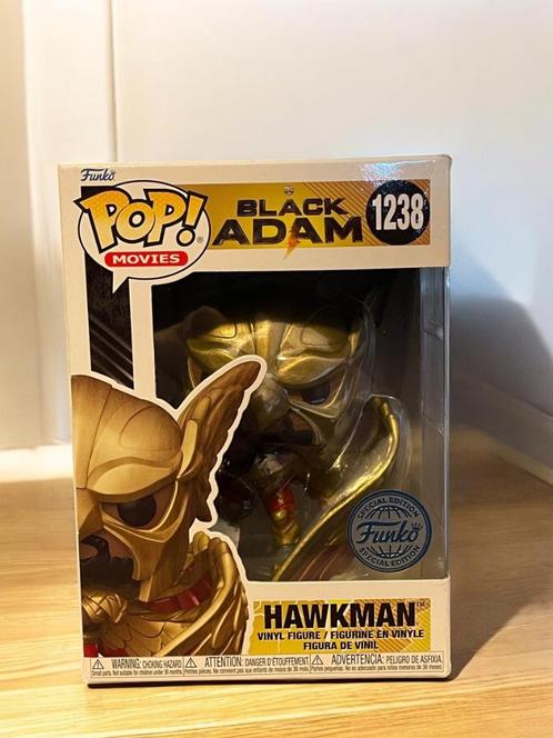 Figurine POP Movies Black Adam 1238 Hawkman neuve, Collections, Statues & Figurines, Neuf, Fantasy, Enlèvement ou Envoi