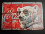 "Coca Cola" vintage metalen reclamebord 30X20 cm nieuw, Verzamelen, Verzenden, Nieuw, Reclamebord