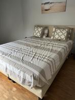 2 persoons boxspring 160x200 cm zgan, Comme neuf, Enlèvement, Deux personnes, 160 cm