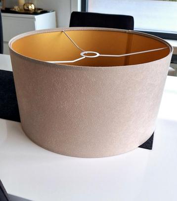 🌸 NIEUWE Grote Universele lampenkap STANDART E27 beige/goud beschikbaar voor biedingen