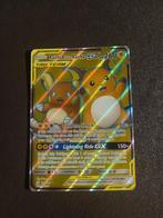 Pokemon Unified Minds rare FULL ART Raichu & Alolan Raichu G, Ophalen of Verzenden, Gebruikt, Losse kaart