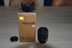 nikon lens af-s 55-200 dx ed g, Ophalen of Verzenden, Zo goed als nieuw, Telelens, Zoom