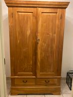 Vestiairekast/kleerkast teak, Ophalen, Gebruikt, 100 tot 150 cm, Teakhout