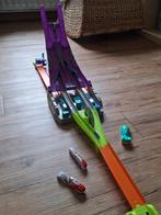 Circuit Hot Wheels Split Speeders avec une voiture Split, Ophalen of Verzenden, Gebruikt, Racebaan, Hot Wheels