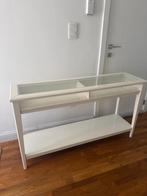 Witte consolemeubels van IKEA, Ophalen