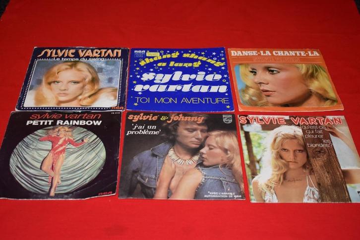 45t's van Sylvie Vartan, Cd's en Dvd's, Vinyl Singles, Zo goed als nieuw, Single, 7 inch, Ophalen of Verzenden