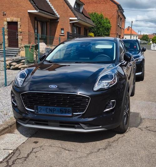 FORD PUMA TITANIUM 1.0 ECOBOOST MHEV 125 PK /92 KW ZWART MET, Auto's, Ford, Particulier, Puma, ABS, Achteruitrijcamera, Adaptive Cruise Control