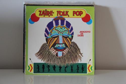 LP : Minzoto Ya Zaïre — Zaïre Folk-Pop :, CD & DVD, Vinyles | Musique du monde, Enlèvement ou Envoi