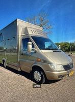 Prachtige Mercedes paardenwagen ! Opbouw uit 2017 !, Ophalen, Gebruikt, Polyester, 2-paards trailer