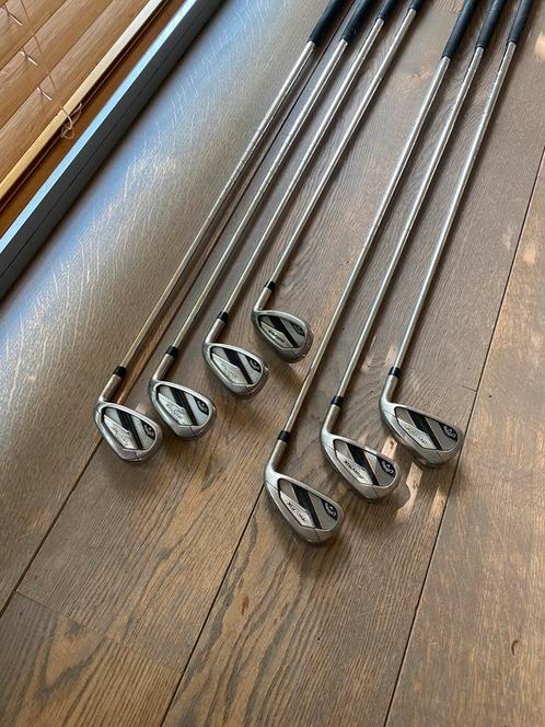 Callaway maverick 5 - s ijzers, golf clubs, Sport en Fitness, Golf, Zo goed als nieuw, Set, Callaway, Ophalen