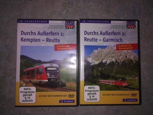 2 DVD'S EXTRA AUSENFERN BAHN KEMPTEN REUTTE GARMISCH, Hobby en Vrije tijd, Modeltreinen | H0, Nieuw, Boek, Tijdschrift of Catalogus
