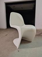 set van 6 Panton chairs wit, Huis en Inrichting, Stoelen, Ophalen, Gebruikt, Wit, Vijf, Zes of meer stoelen