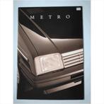 Austin Metro Brochure 1986 #1 Nederlands, Utilisé, Enlèvement ou Envoi