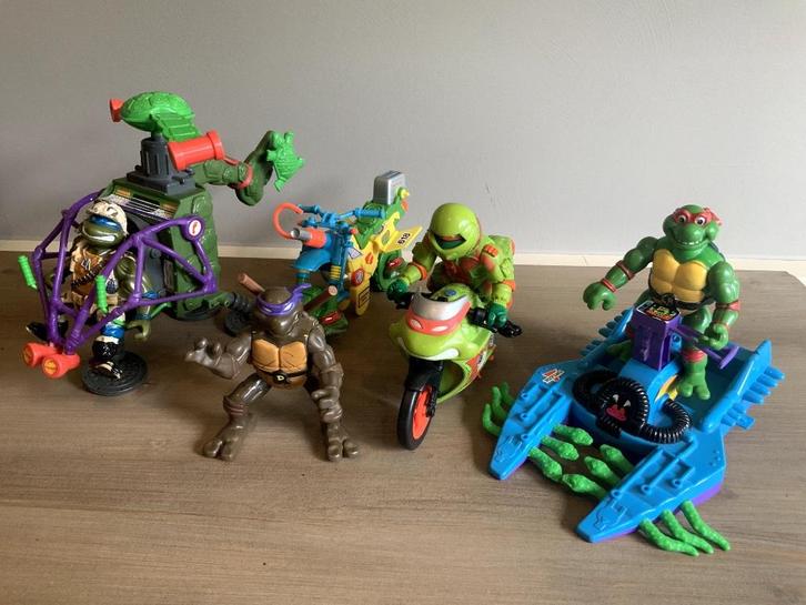 Ninja Turtle's, Collections, Jouets miniatures, Comme neuf, Enlèvement