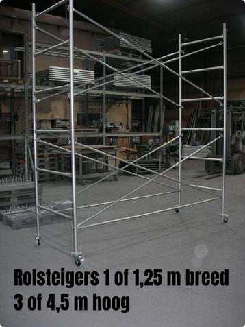 NIEUWE rolsteiger 3 of 4,5m hoog - rolstelling - rolsteigers beschikbaar voor biedingen