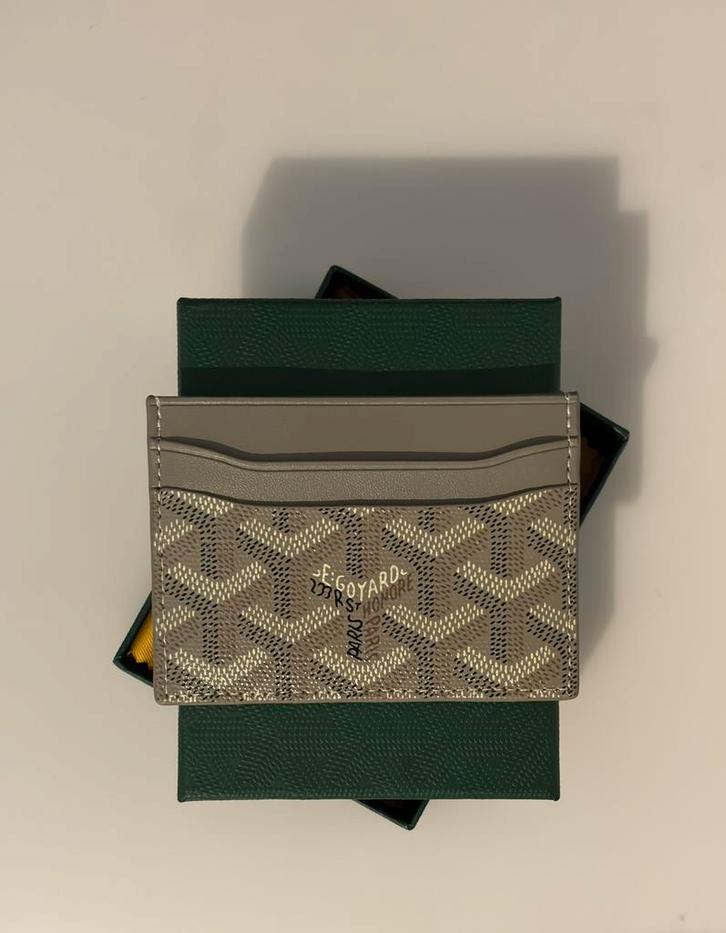 Goyard Cardholder + box, Handtassen en Accessoires, Portemonnees, Zo goed als nieuw, Zwart, Ophalen
