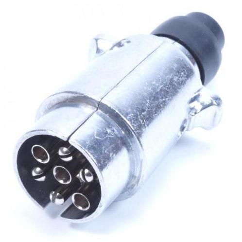 Stekker 7-polig metaal per 10 stuks, Auto diversen, Autogereedschap, Nieuw, Ophalen of Verzenden