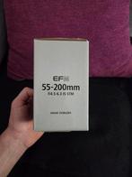 Objectif Canon EFM 55-200mm f/4.5-6..3 IS STM, Enlèvement, Comme neuf