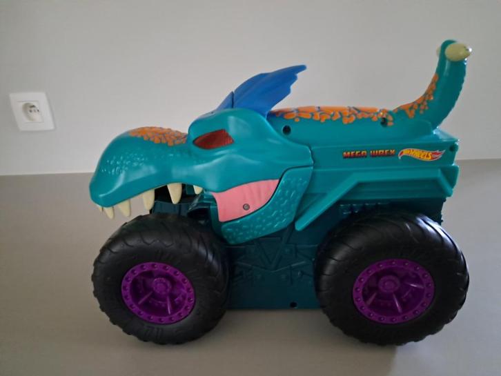 Hot Wheels Mega wrex, Kinderen en Baby's, Speelgoed |Speelgoedvoertuigen, Zo goed als nieuw, Ophalen of Verzenden