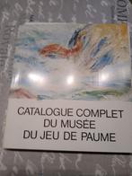 Livre " CATALOGE DU MUSSEE DU JEU DE PAUME, Ophalen, Zo goed als nieuw