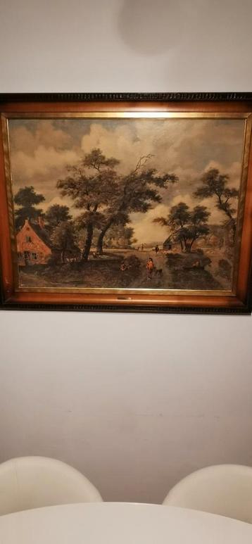 Tableau signé Hobbema Meindert 