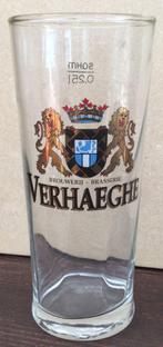 Bier brouwerij glas Verhaeghe schild Vichte, Verzamelen, Ophalen of Verzenden, Zo goed als nieuw