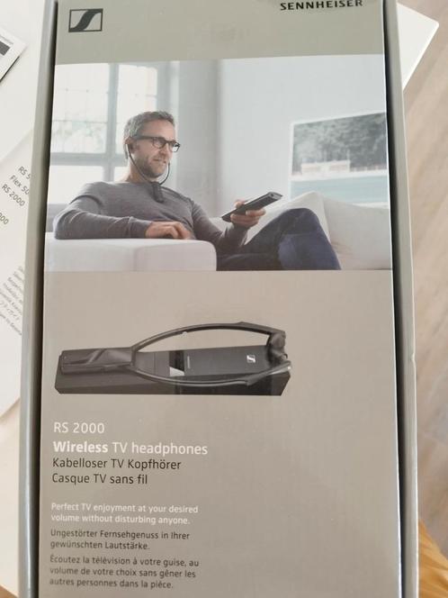 Sennheiser RS 2000 draadloze hoofdtelefoon, Audio, Tv en Foto, Hoofdtelefoons, Zo goed als nieuw, Sennheiser, Ophalen