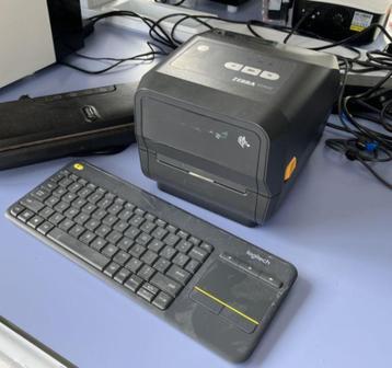 Labelprinter Zebra ZD420 met toetsenbord beschikbaar voor biedingen
