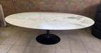 KNOLL Eero Saarinen 'TULIP' tafel ovaal in Calacatta (2m44), 100 à 150 cm, Ovale, 200 cm ou plus, Enlèvement ou Envoi