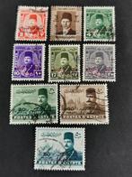 Égypte 1952 - Le roi Farouk avec estampe, Timbres & Monnaies, Timbres | Afrique, Égypte, Affranchi, Enlèvement ou Envoi