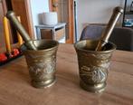 2 zeer mooie bronzen siervijzels!, Antiek en Kunst, Antiek | Brons en Koper, Ophalen