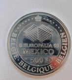 500 francs - Albert II - Europalia 93 Mexico, Enlèvement ou Envoi, Monnaie en vrac, Argent, Argent