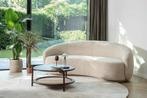 Showmodel - Swirl bank beige, Ophalen, 100 tot 125 cm, Nieuw, Rechte bank