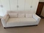 3-zit + 2x 1-zit zetels beige, Huis en Inrichting, Ophalen, Hout, Gebruikt, Driepersoons