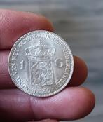 Prachtige gulden wilhelmina 1939 zilver, Timbres & Monnaies, Monnaies | Pays-Bas, Enlèvement ou Envoi, Argent