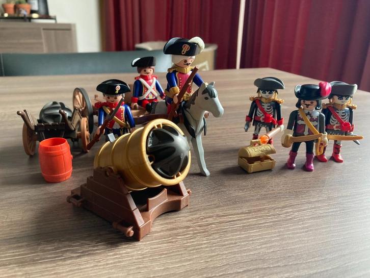 Playmobil Lot - Paardenwagen met kanon, Kinderen en Baby's, Speelgoed | Playmobil, Ophalen of Verzenden