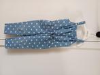 Blauwe salopette met hartjes Primark maat 86, Kinderen en Baby's, Babykleding | Maat 86, Gebruikt, Broekje, Meisje, Ophalen of Verzenden