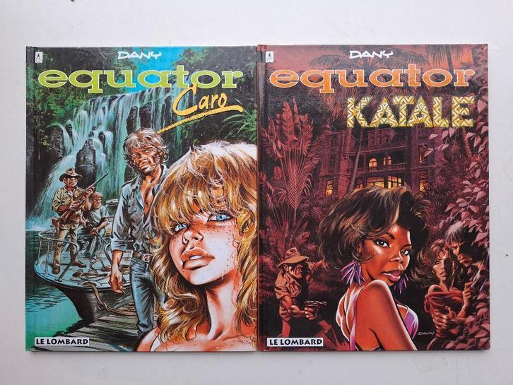 EQUATOR DANY TOMES 1 ET 2 SERIE COMPLETE TBE, Livres, BD, Comme neuf, Série complète ou Série, Enlèvement ou Envoi